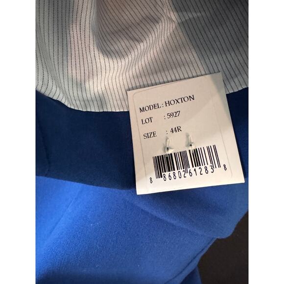 THE SAVILLE ROW Men's Hoxton Two Button Notch Lapel Slim Fit Jacket Size 44R - Picture 5 of 6